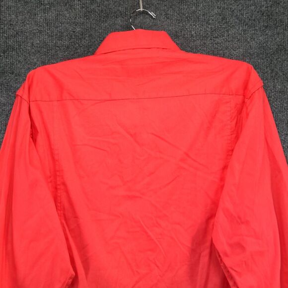 Amongst Others Men's Button Up Shirt Pink XL Long Sleeve Cotton Blend Casual - Picture 6 of 12